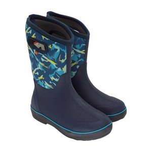 Bogs Kids Classic Waterproof Rain Boot Size 7 Big Kid